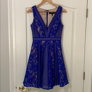 Forever Unique London blue cocktail Dress